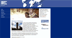 Desktop Screenshot of fes-kenya.org